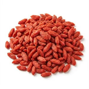 عشبة البربرين (توت الكوجي) المجففة الطبيعية، حبوب حمراء كاملة عالية الجودة